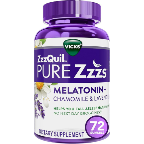Untitled design - 2024-09-08T234911.191 ZzzQuil PURE Zzzs Melatonin Sleep Aid Gummies